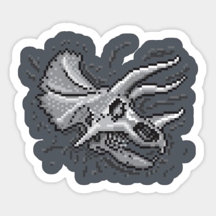 Pixkull - Triceratops Sticker